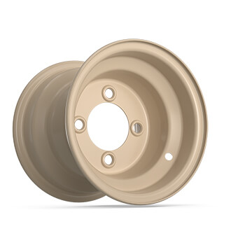 BuggiesUnlimited.com; GTW Steel Beige Centered Wheel - 8 Inch